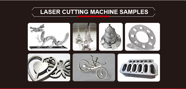 1000W 1500W 2KW 3000W 4KW cnc temir lazerni kesish mashinasi